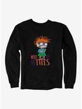 Rugrats Chuckie Woke Up Like This Sweatshirt, BLACK, hi-res