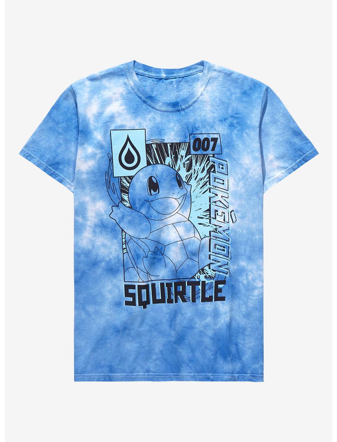Pokémon Squirtle Youth Tie-Dye T-Shirt - BoxLunch Exclusive, TIE DYE, hi-res