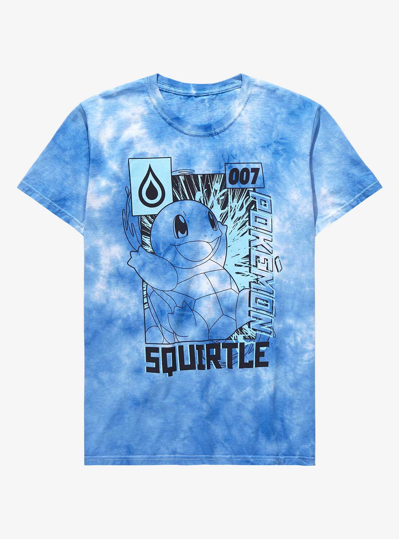 Pokémon Squirtle Youth Tie-Dye T-Shirt - BoxLunch Exclusive, , hi-res
