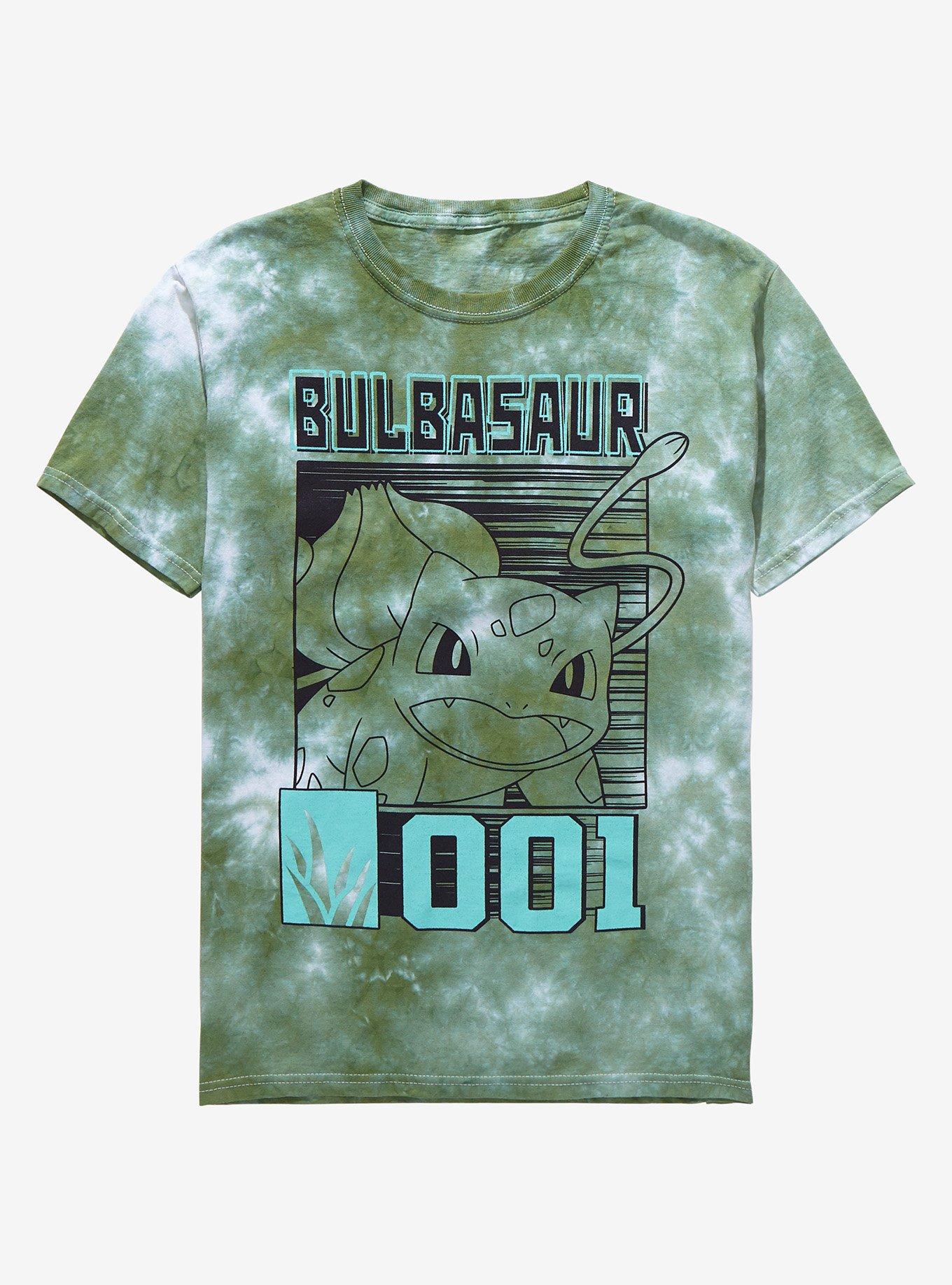 Regnjakke Ministerium Kontinent Pokémon Bulbasaur Youth Tie-Dye T-Shirt - BoxLunch Exclusive | BoxLunch