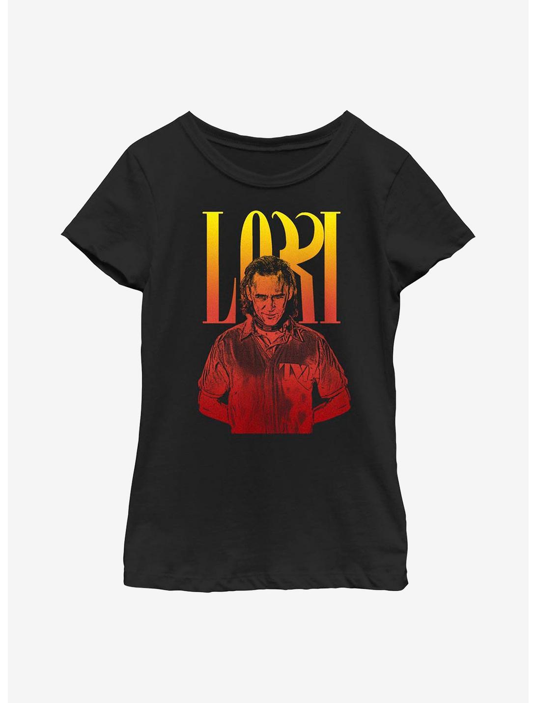 Marvel Loki Fierce Youth Girls T-Shirt, BLACK, hi-res