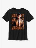 Marvel Loki Variant Poster Youth T-Shirt, BLACK, hi-res