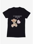 Precious Moments Everybody Needs A Hug! Bear Womens T-Shirt, BLACK, hi-res