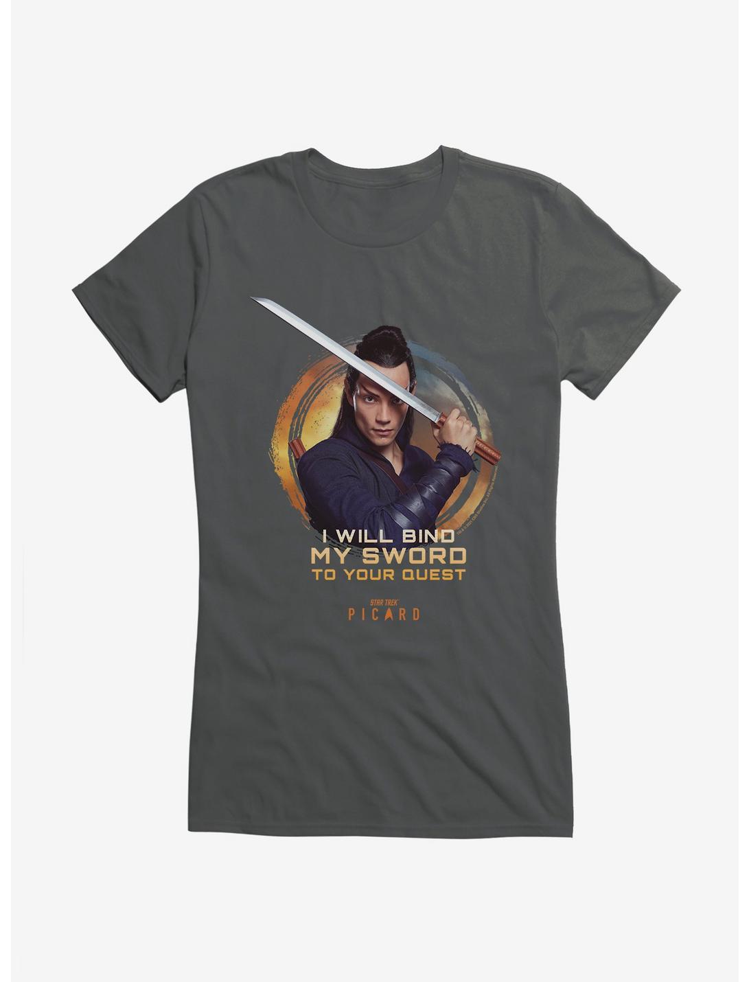 Star Trek: Picard Elnor I Will Bind My Sword To Your Quest Girls T-Shirt, , hi-res