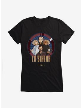 Star Trek: Picard La Sirena Crew Girls T-Shirt, BLACK, hi-res