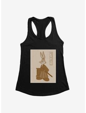 Looney Tunes Bugs Bunny Pose Japanese Text Girls Tank, , hi-res
