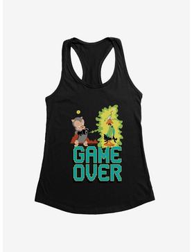 Looney Tunes Game Over Porky Pig Daffy Duck Girls Tank, , hi-res