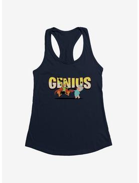 Looney Tunes Genius Daffy Duck And Porky Pig Girls Tank, , hi-res