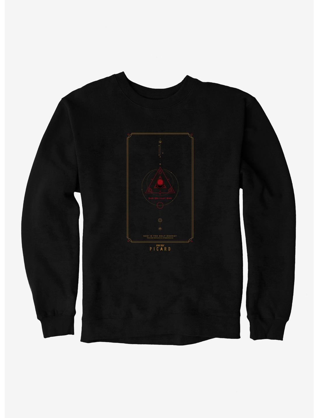 Star Trek: Picard Now Is The Only Moment Sweatshirt, BLACK, hi-res