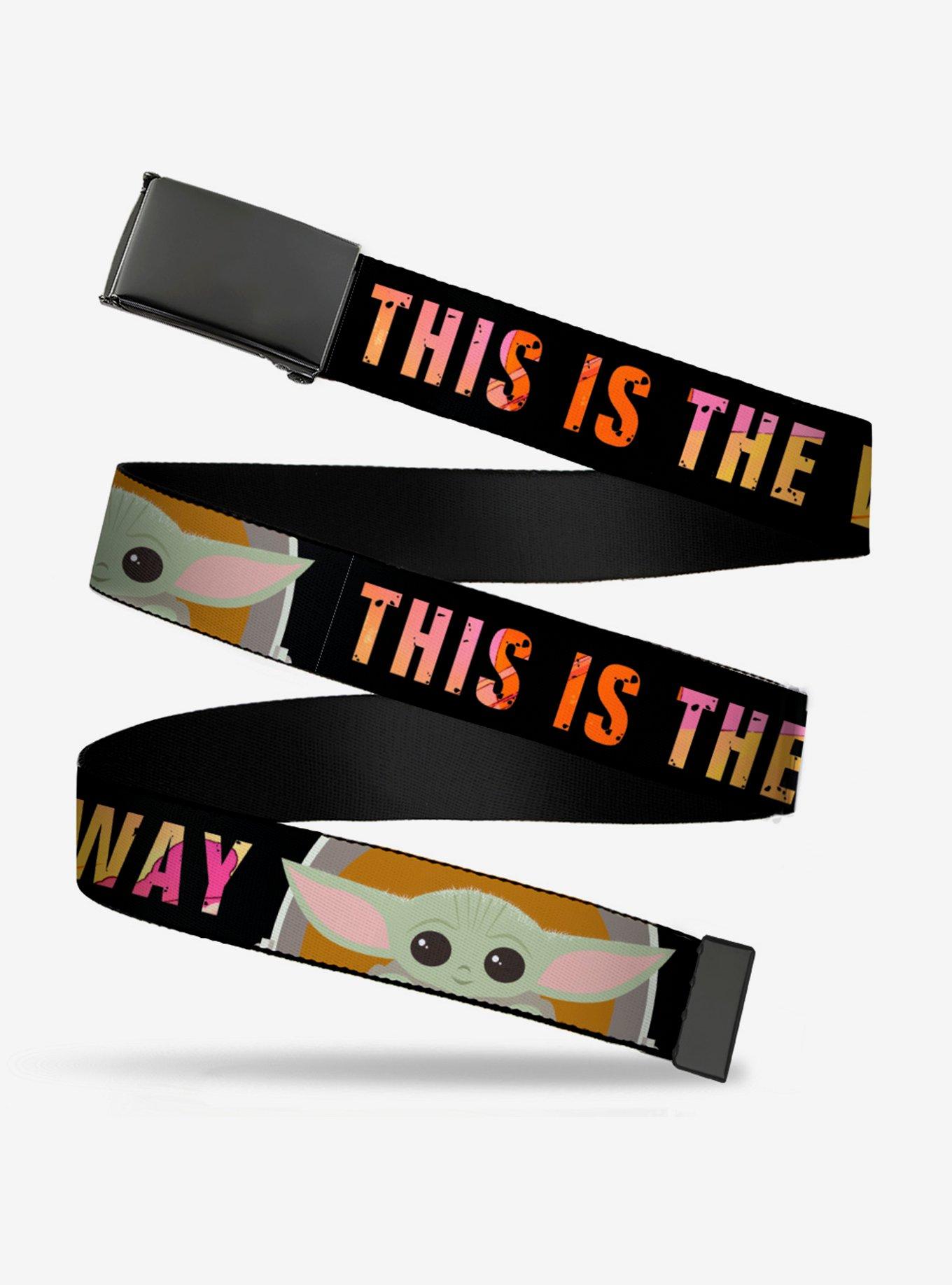 Star Wars The Mandalorian The Child This Is The Way Clamp Belt, , hi-res