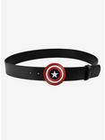 Marvel Captain America Enamel Shield Belt, BLACK, hi-res