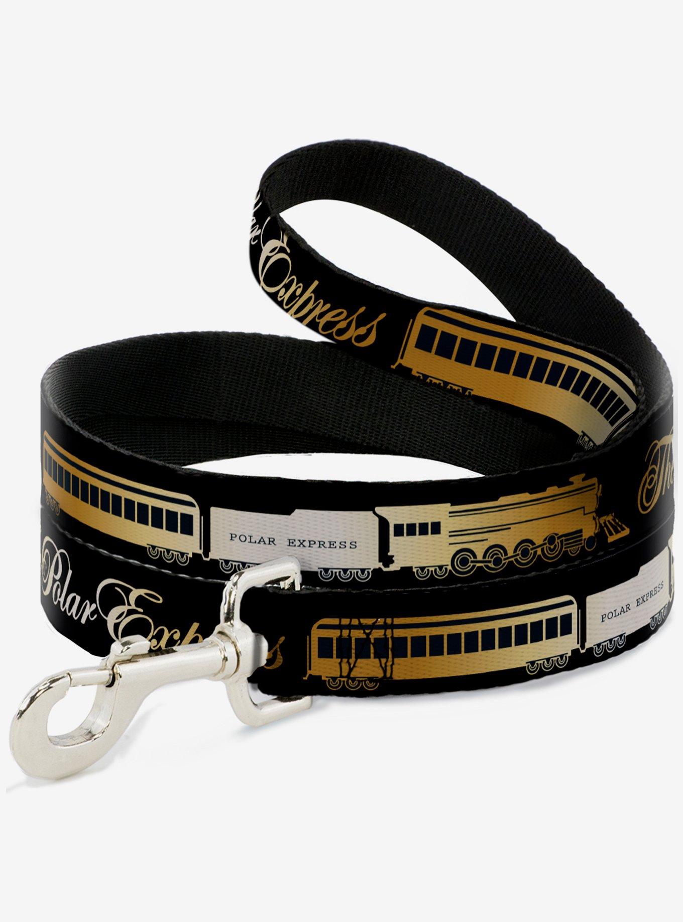 The Polar Express Train Cars Seatbelt Dog Collar Train Cars Dog Leash, , hi-res