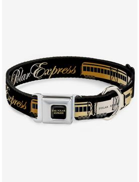 The Polar Express Train Cars Seatbelt Dog Collar, , hi-res