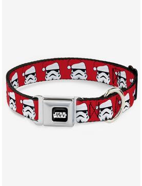 Star Wars Stormtrooper Santa Claus Seatbelt Dog Collar, , hi-res