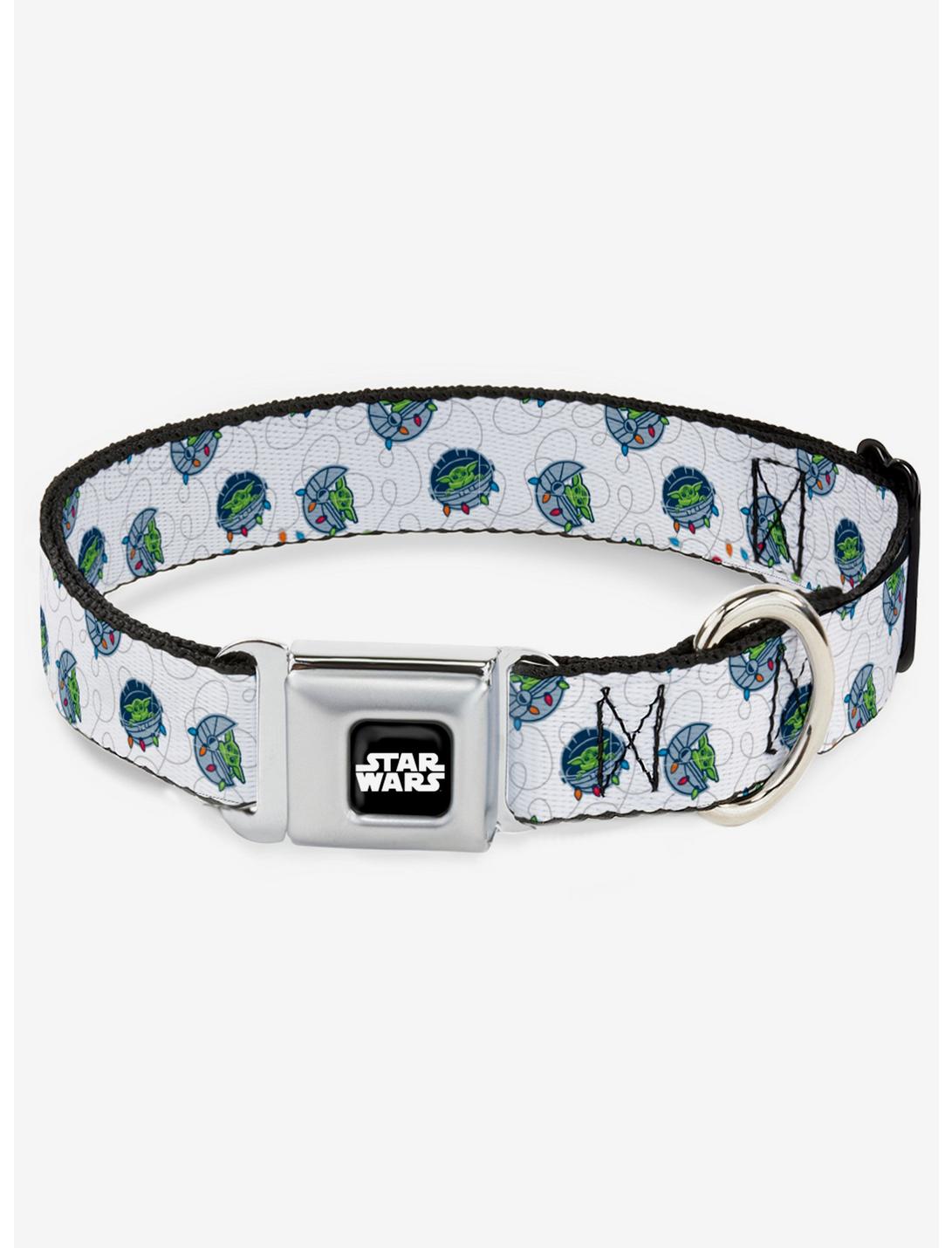 Star Wars The Mandalorian The Child Holiday Carriage Pod Seatbelt Dog Collar, MULTICOLOR, hi-res