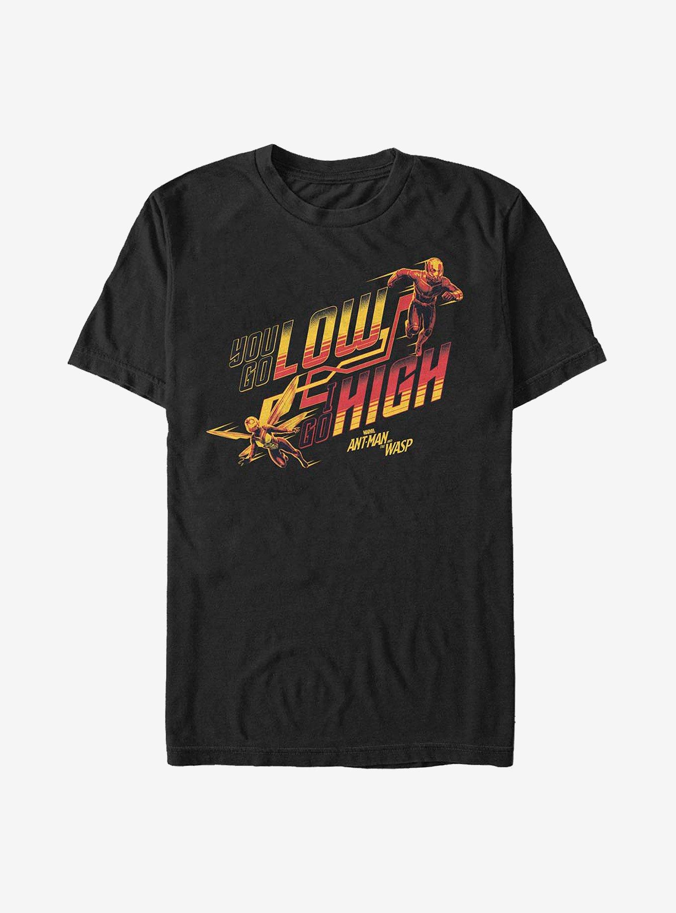 Marvel Ant-Man Go Low Go High T-Shirt, BLACK, hi-res