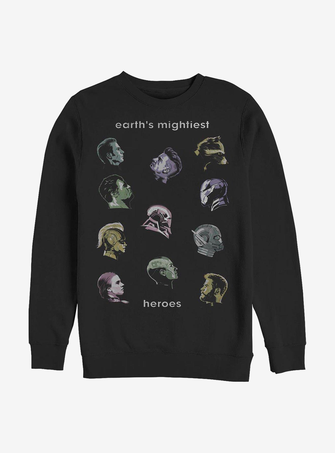 Marvel Avengers Profiles Crew Sweatshirt, , hi-res