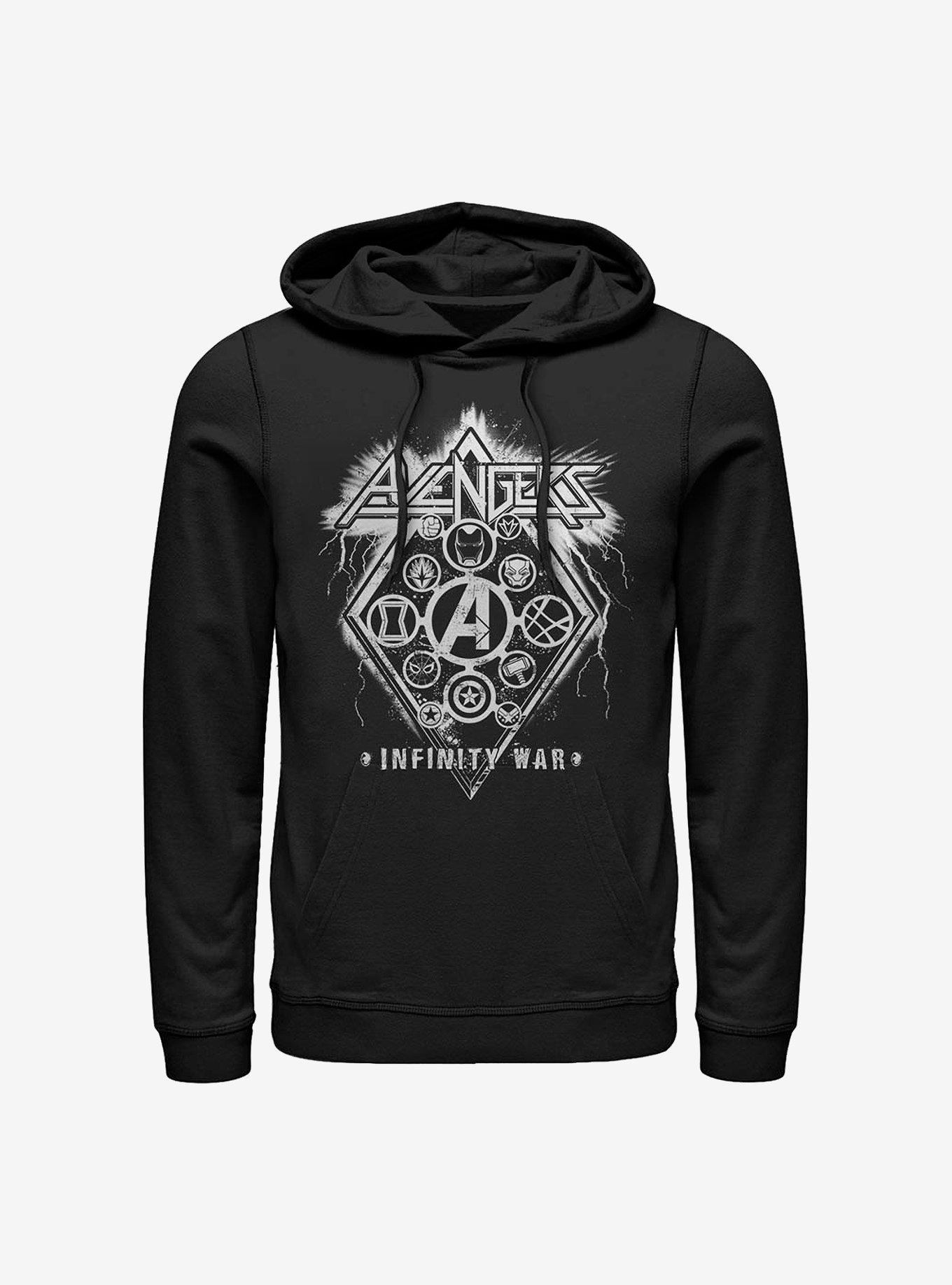 Marvel Avengers Infinity War Concert Hoodie, BLACK, hi-res