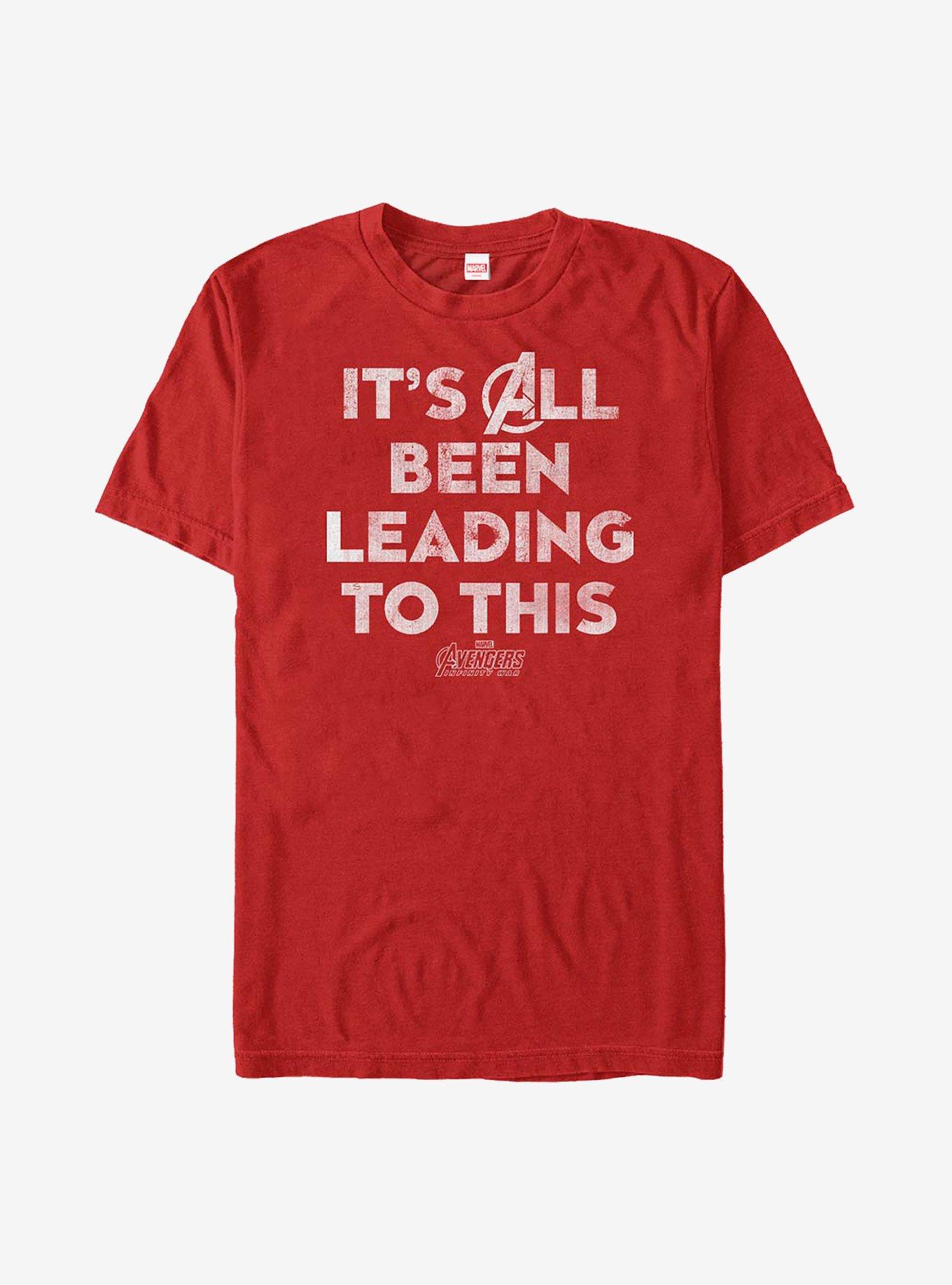 Marvel Avengers All Been Leading To This T-Shirt, RED, hi-res