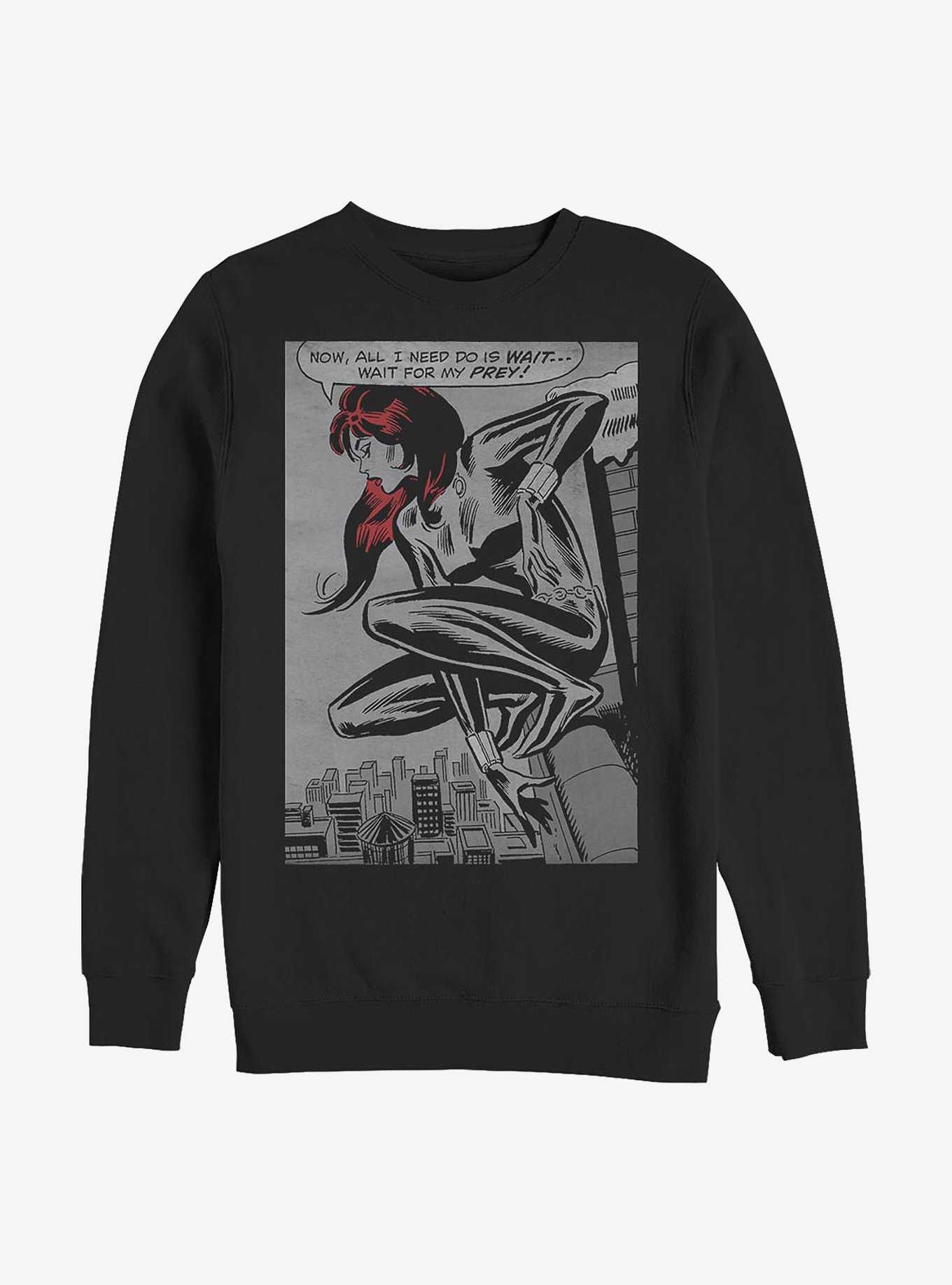 Marvel Black Widow Free Prey Crew Sweatshirt, , hi-res