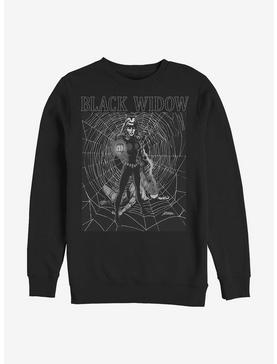Marvel Black Widow Intense Crew Sweatshirt, , hi-res