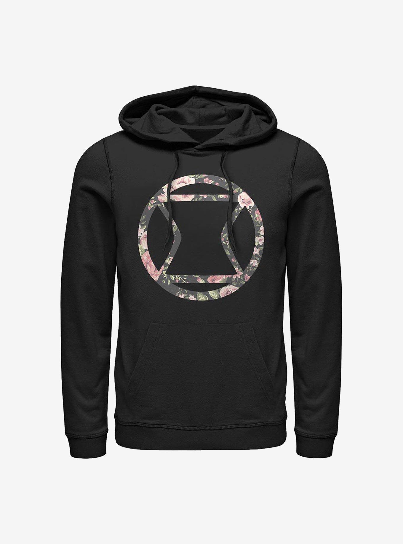 Marvel Black Widow Icon Rose Hoodie, , hi-res