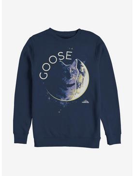 Marvel Captain Marvel Goose Moon Crew Sweatshirt, , hi-res