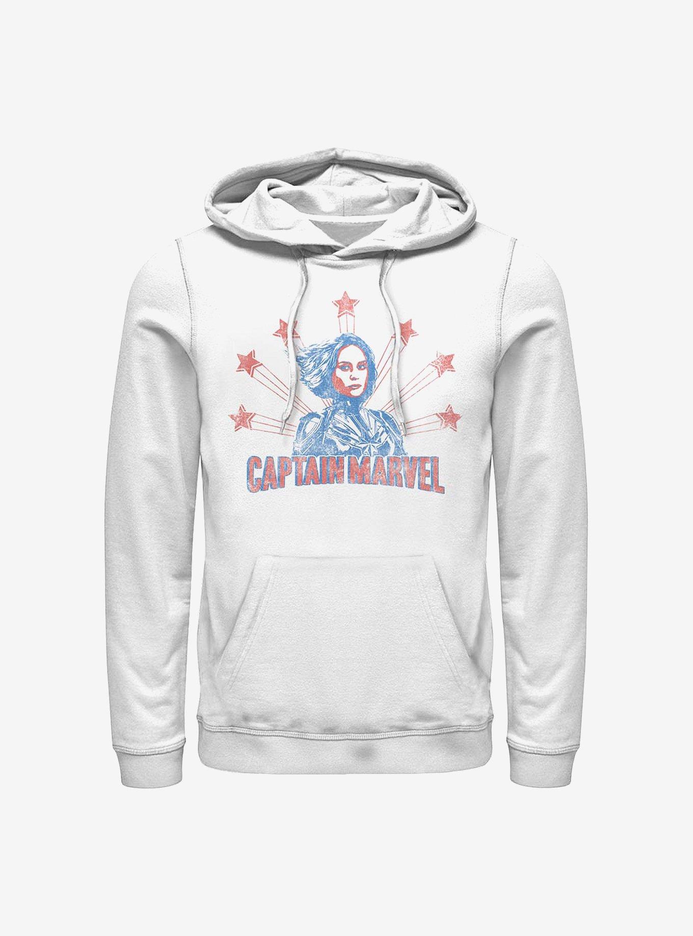 Marvel Captain Retro Stars Hoodie