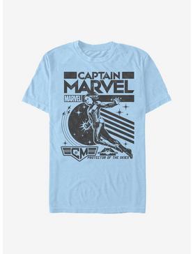 Plus Size Marvel Captain Marvel Captain Poster T-Shirt, , hi-res