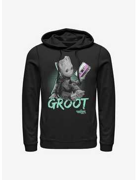 Marvel Guardians Of The Galaxy Neon Baby Groot Hoodie, , hi-res