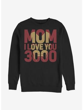 Marvel Iron Man Love You 3000 Crew Sweatshirt, , hi-res