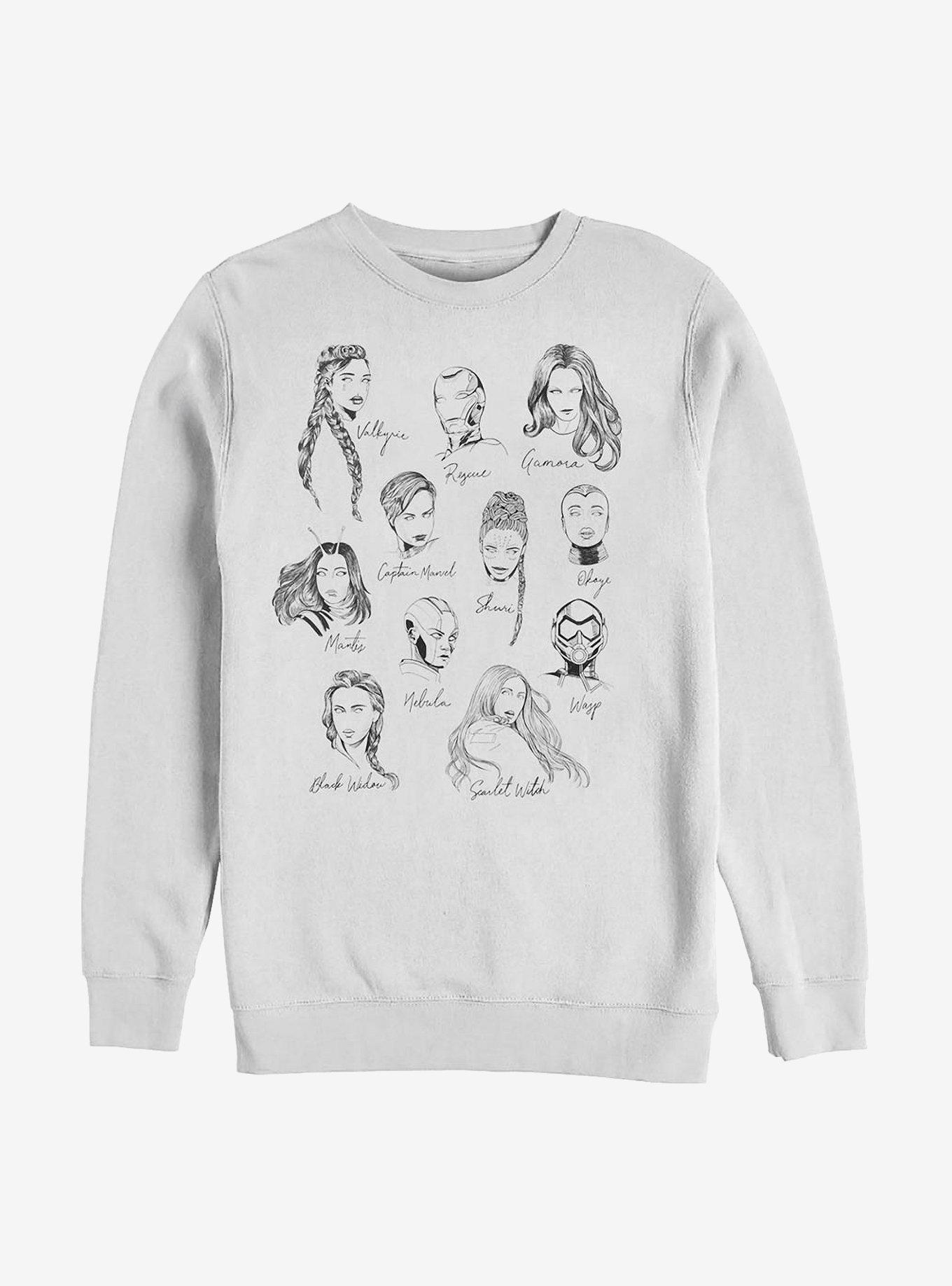 Marvel Strong Leaders Crew Sweatshirt, , hi-res