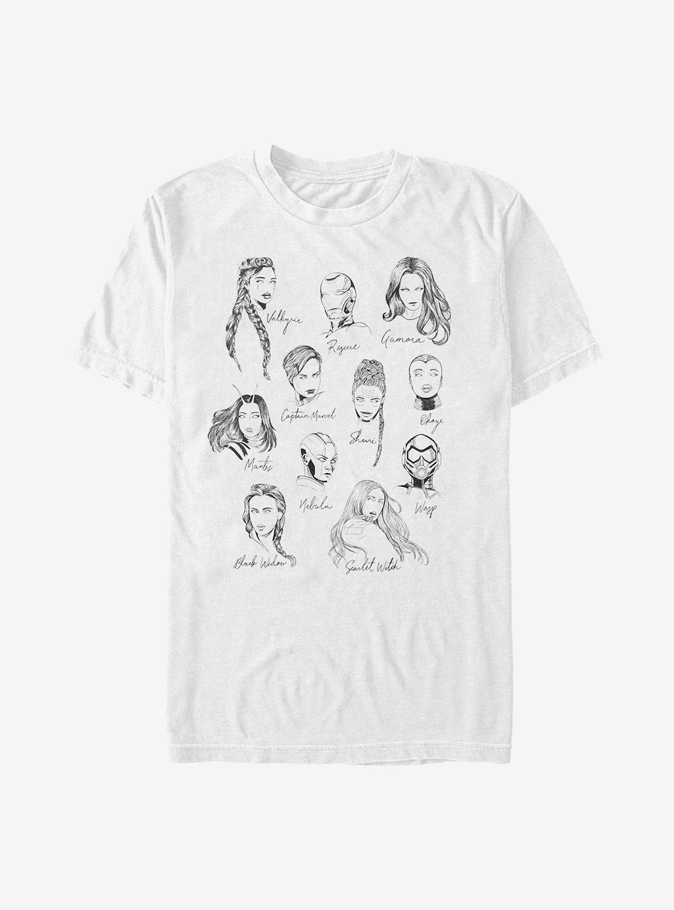 Marvel Strong Leaders T-Shirt, WHITE, hi-res