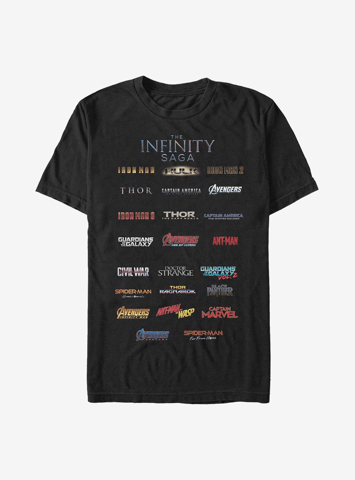 Marvel The Infinity Saga Ending T-Shirt, BLACK, hi-res