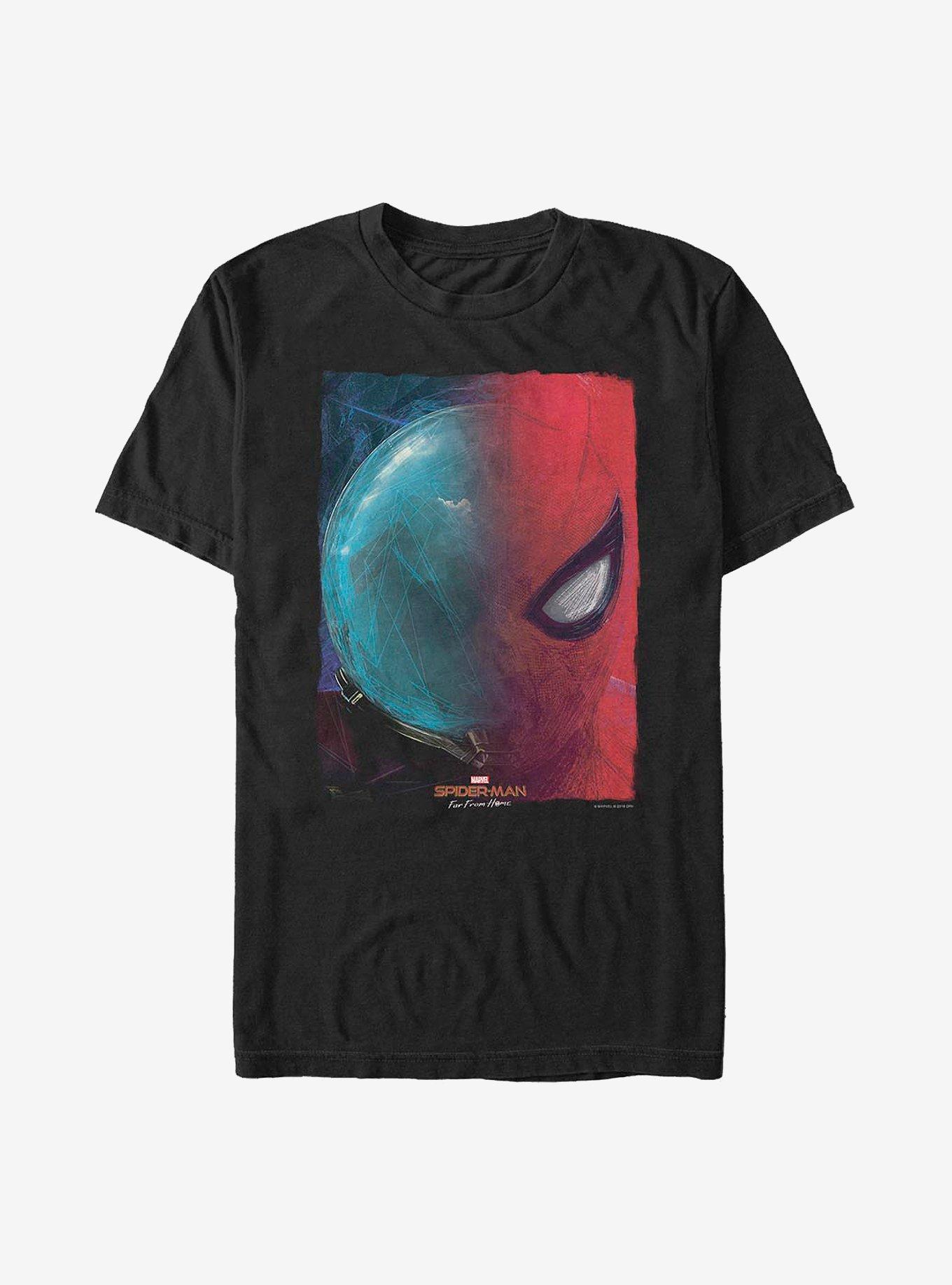 Marvel Spider-Man Dual Sides T-Shirt, BLACK, hi-res