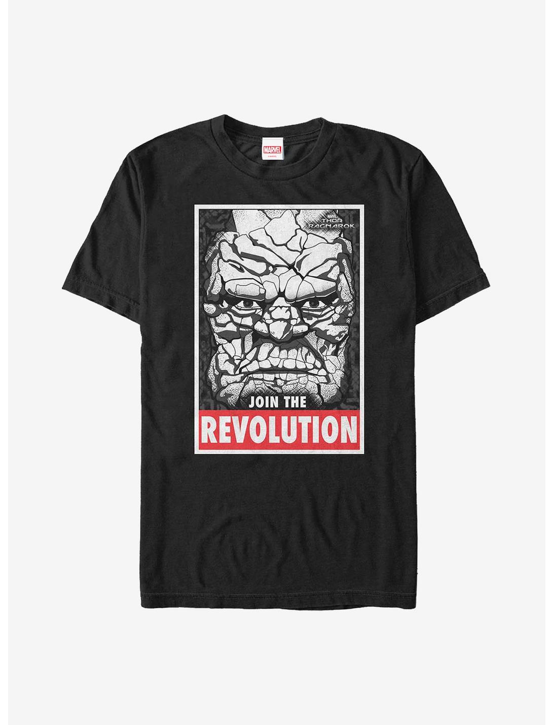Marvel Thor Join The Revolution Korg T-Shirt, BLACK, hi-res