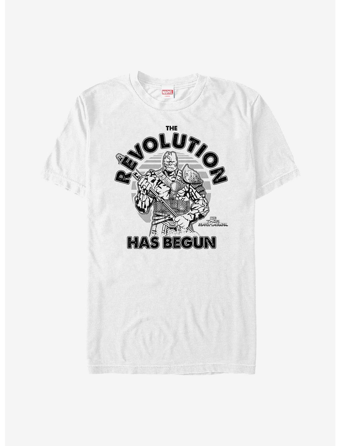 Marvel Thor Korg Revolution T-Shirt, WHITE, hi-res