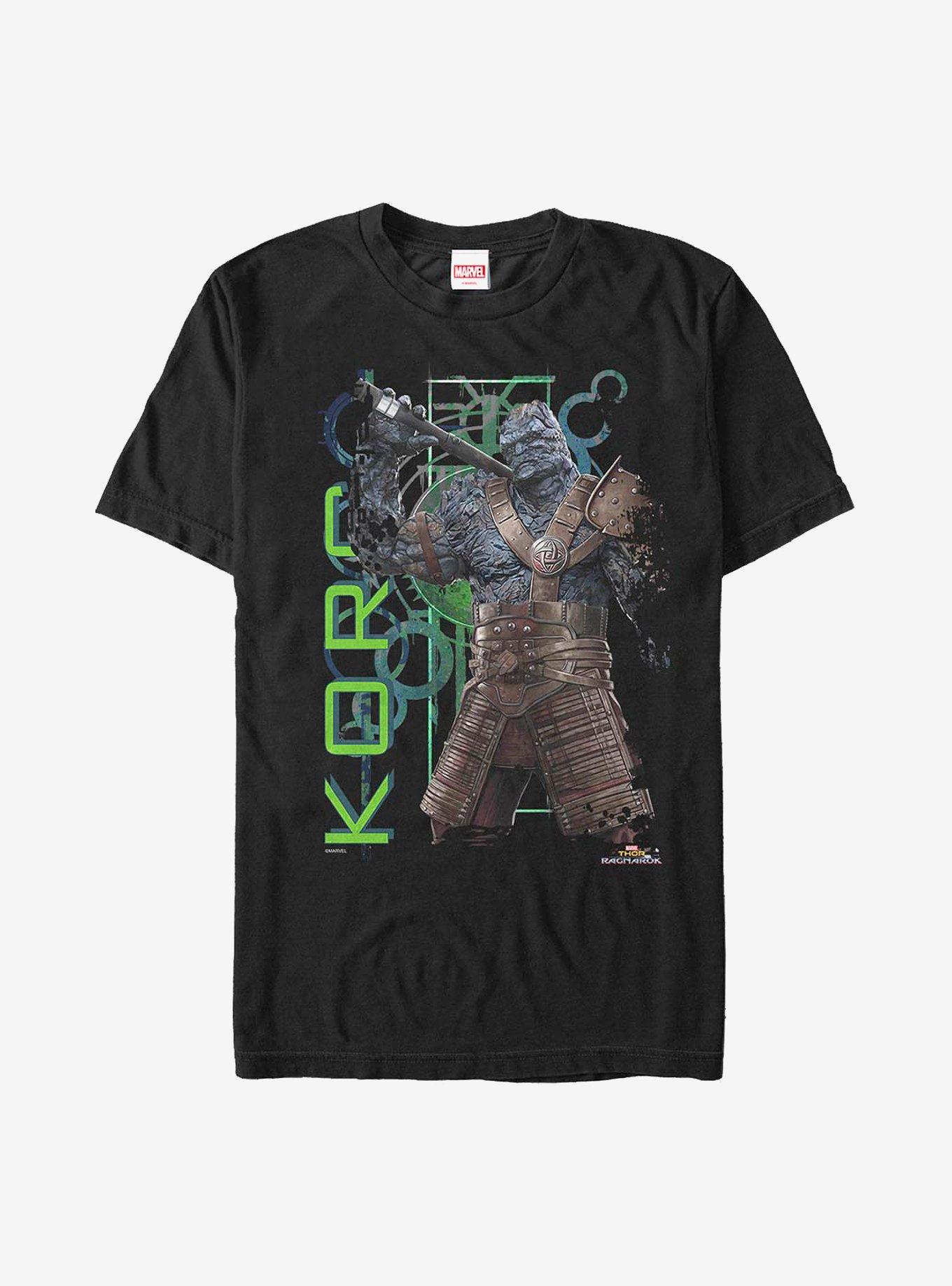 Marvel Thor Korg Rocks T-Shirt, BLACK, hi-res
