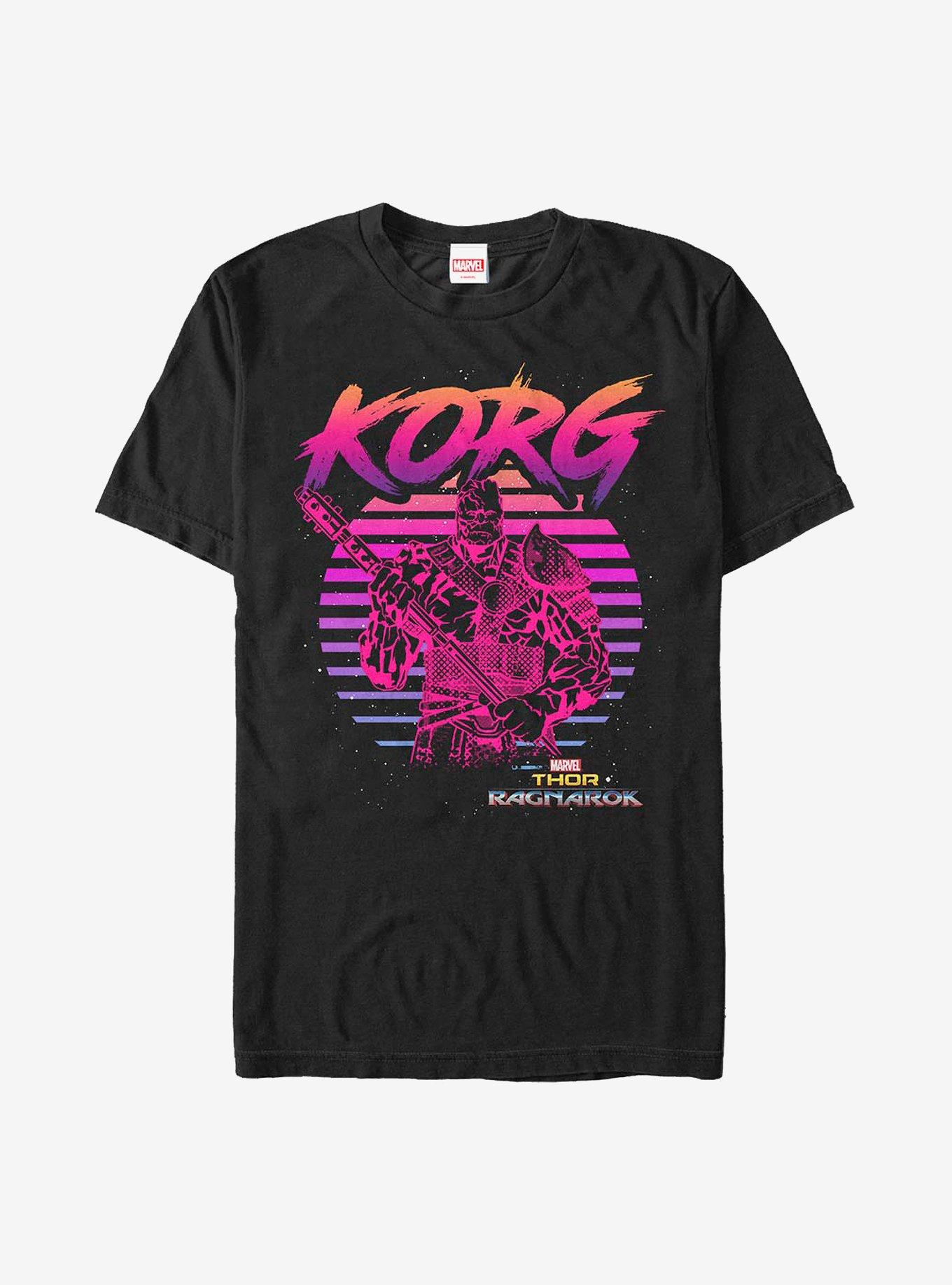 Marvel Thor Ragnarok 80's Korg T-Shirt