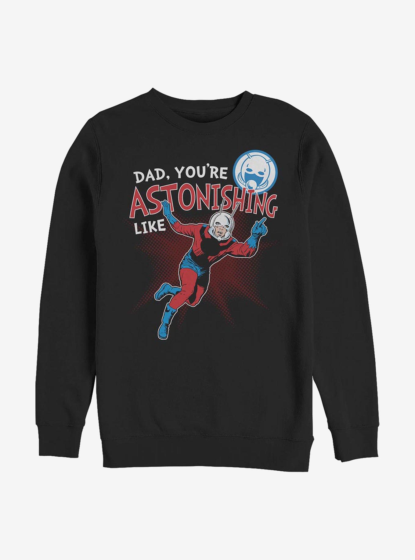 Marvel Ant-Man Astonishing Like Dad Crew Sweatshirt