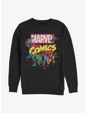 Marvel Avengers Ace Team Crew Sweatshirt, , hi-res