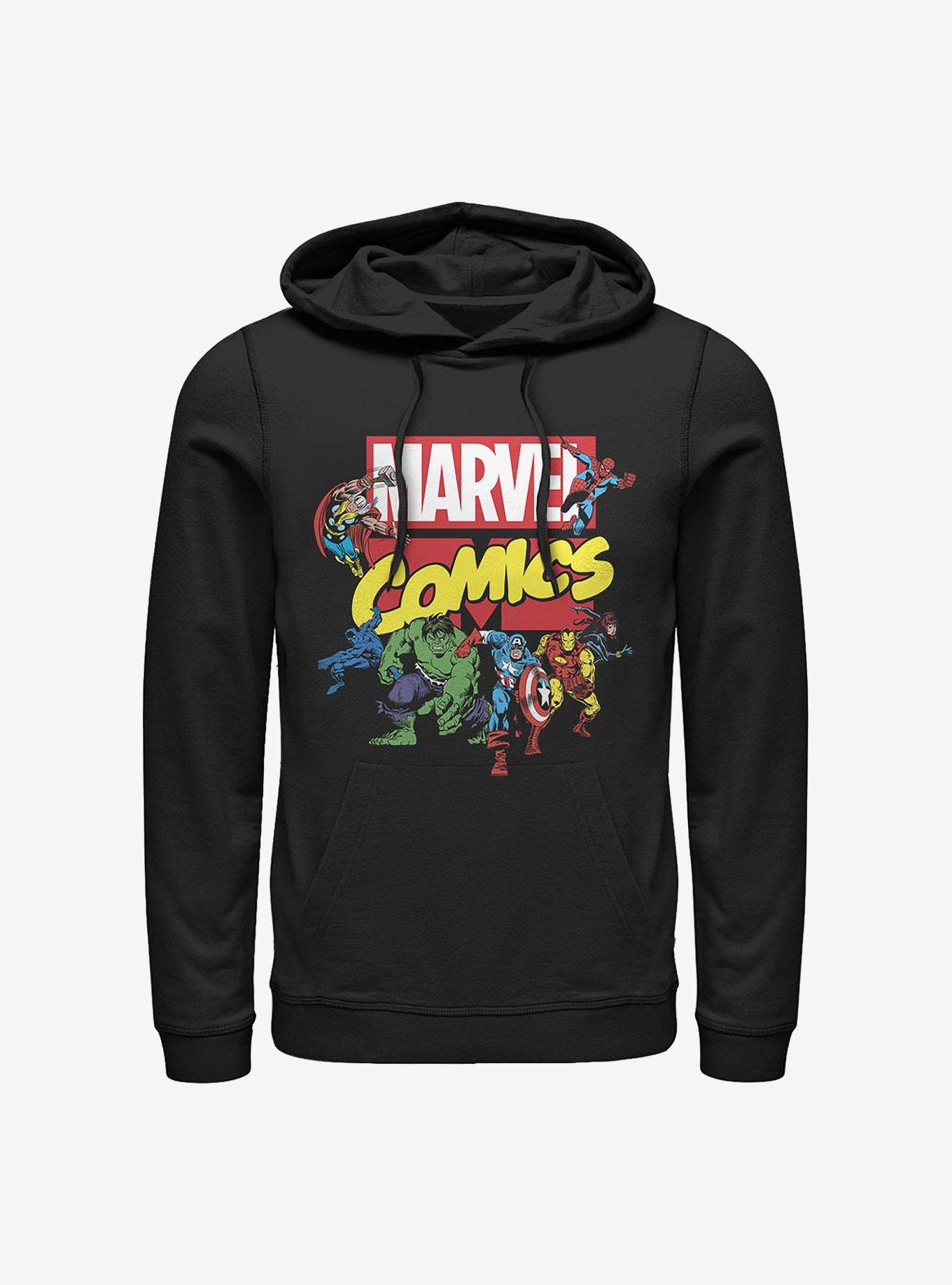 Marvel Avengers Ace Team Hoodie, BLACK, hi-res