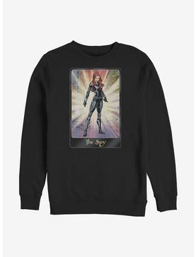Marvel Black Widow The Spy Crew Sweatshirt, , hi-res