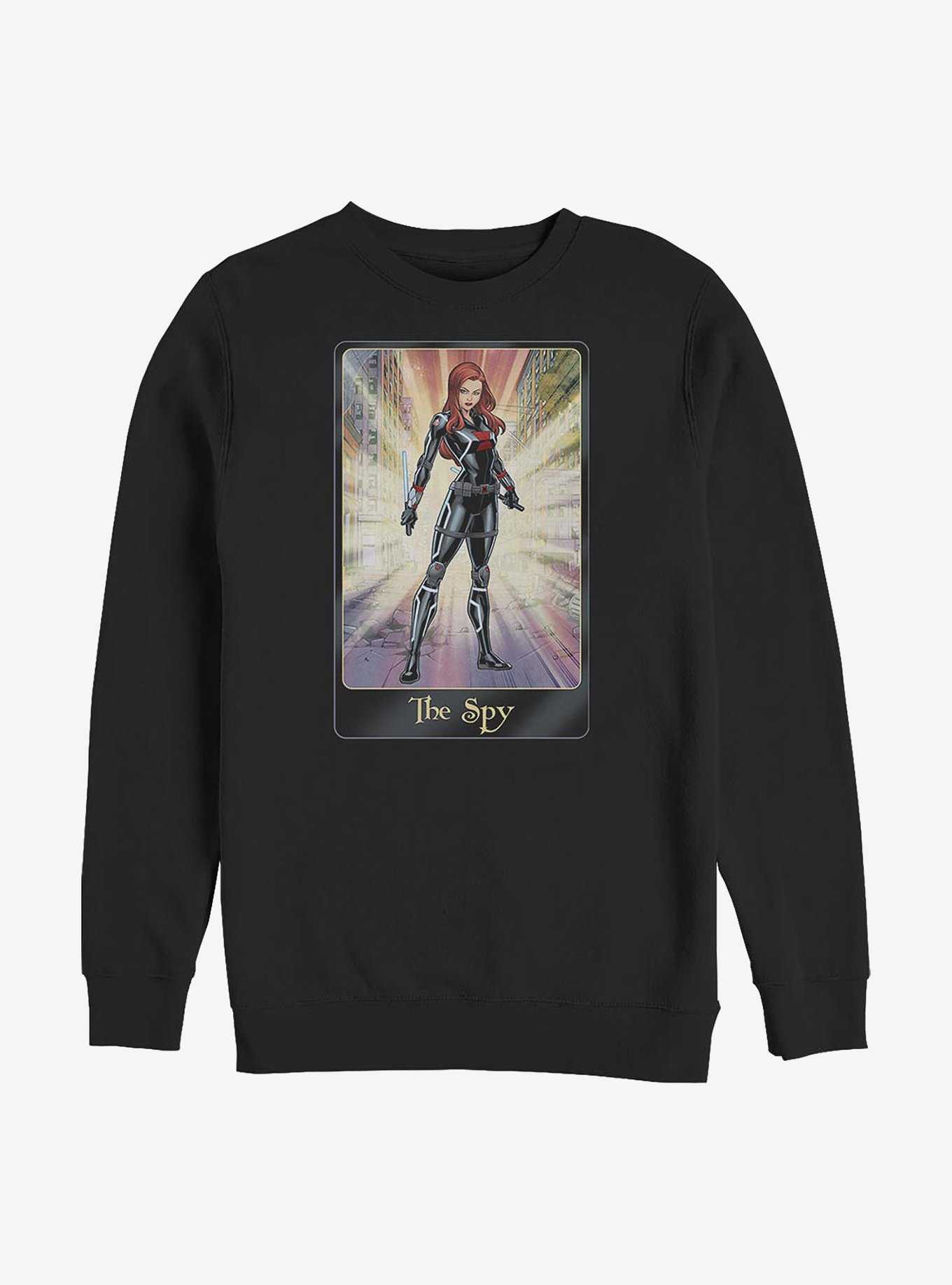 Marvel Black Widow The Spy Crew Sweatshirt, , hi-res