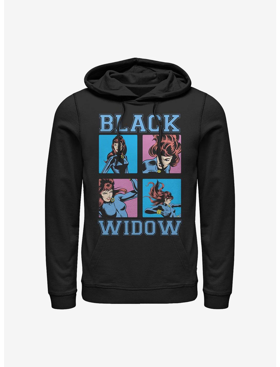 Marvel Black Widow Pop Art Hoodie, BLACK, hi-res