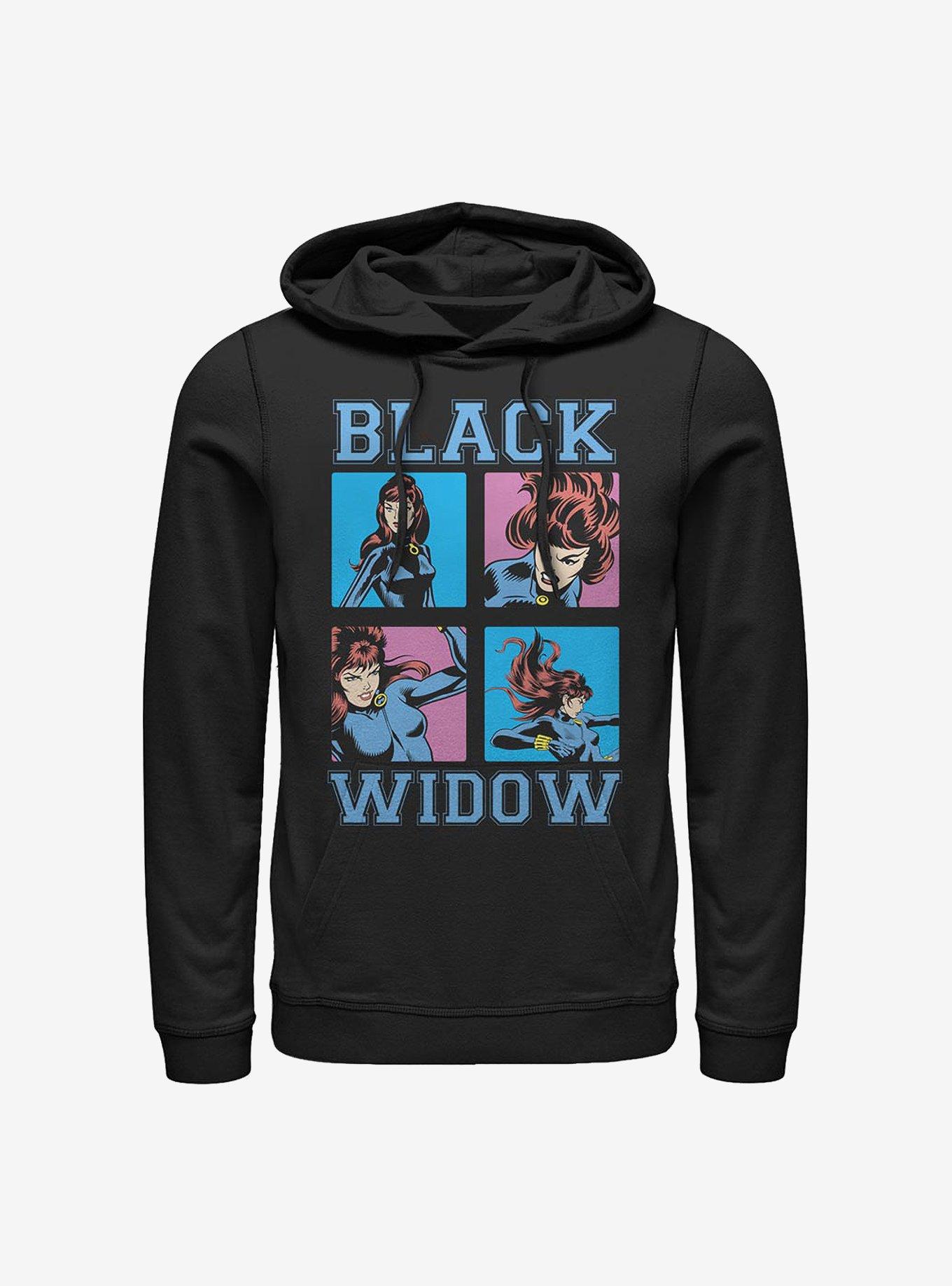 Marvel Black Widow Pop Art Hoodie, BLACK, hi-res