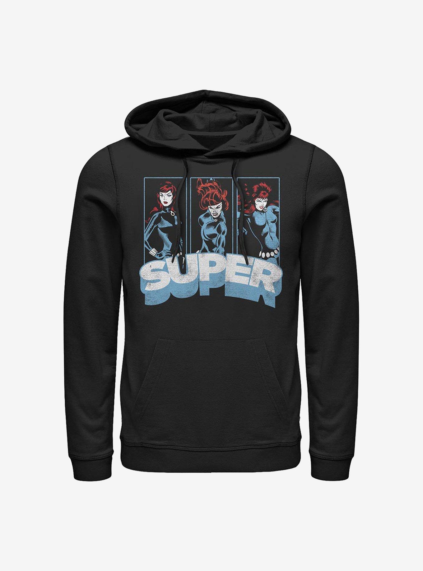 Marvel Black Widow Super Hoodie, BLACK, hi-res