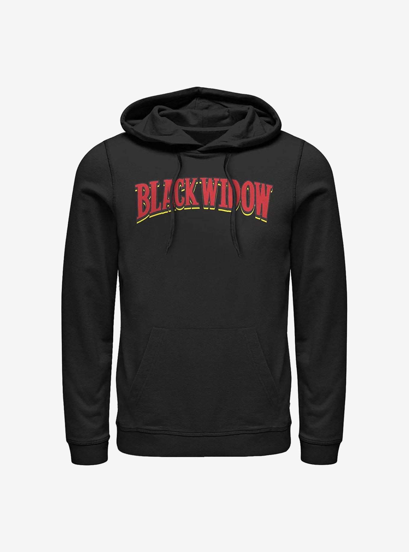 Marvel Black Widow Title Hoodie, BLACK, hi-res