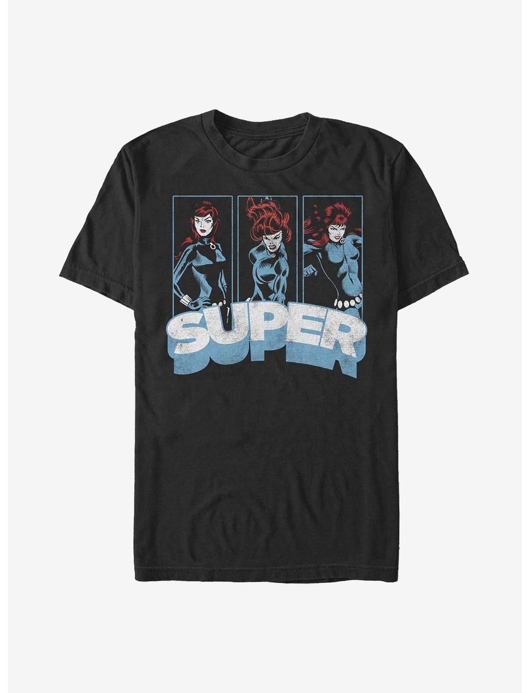 Marvel Black Widow Super T-Shirt, BLACK, hi-res