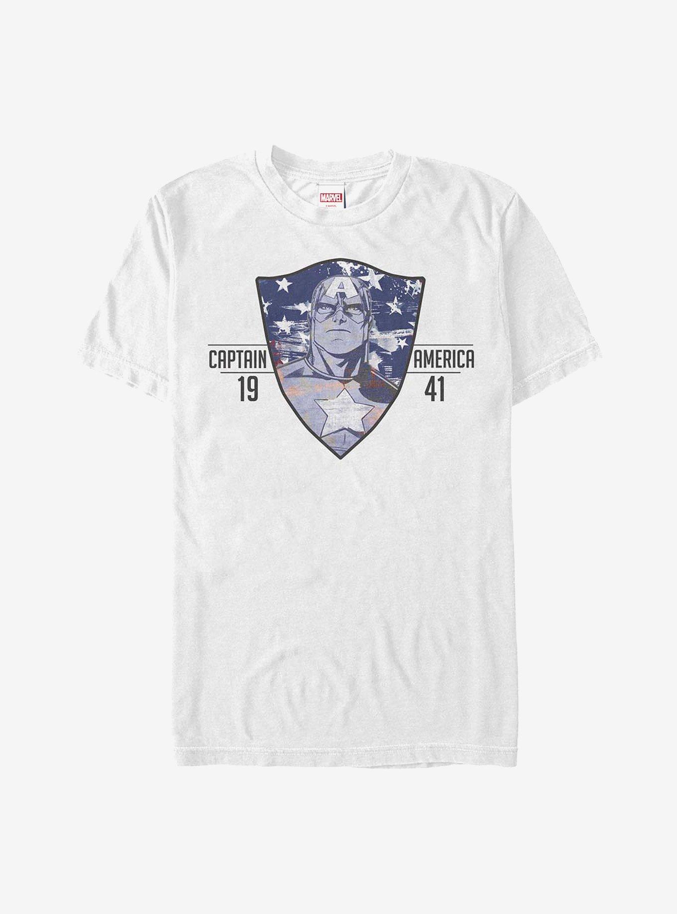 Marvel Captain America 1941 T-Shirt, WHITE, hi-res